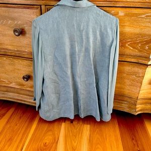 Okar dragons green shirt jacket with sheet sleeves